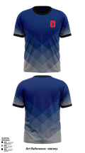 Orland Jr. Trojans 70429402 Short Sleeve Performance Shirt - 37