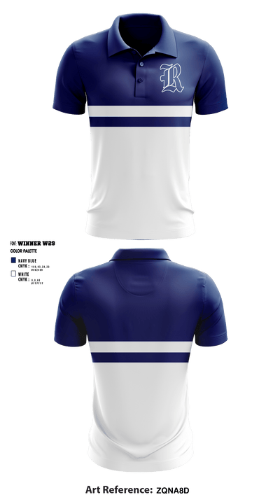 Ringgold Middle School 70186521 Short Sleeve Performance Polo - 1