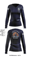 MSU Toledo 42341153 Women's Long Sleeve V-neck Shirt - 10