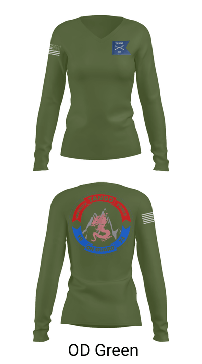 Tango Security Force 4730343 Women's Long Sleeve V-neck Shirt - 40