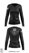 HHC Mortars, 2-505 PIR 68912099 Women's Long Sleeve V-neck Shirt - 49