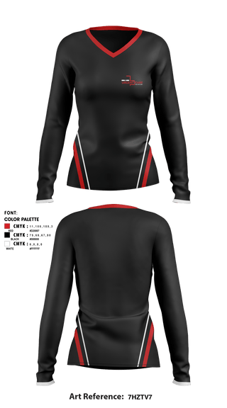 Women's Long Sleeve Vneck Shirt, , , Teamtime, Team time, sublimation, custom sports apparel, team uniforms, spirit wear, spiritwear, sports uniforms, custom shirts, team store, custom team store, fundraiser sports, apparel fundraiser