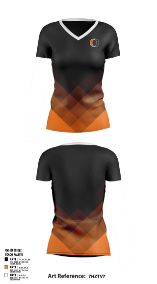 Women's Short Sleeve Vneck Shirt, Beatrice Hoops, Spirit Store, Teamtime, Team time, sublimation, custom sports apparel, team uniforms, spirit wear, spiritwear, sports uniforms, custom shirts, team store, custom team store, fundraiser sports, apparel fundraiser