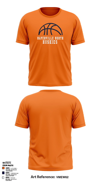 Jr Huskies Basketball 42641370 Short Sleeve Performance Shirt - 42