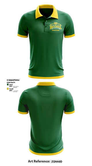 Short Sleeve Performance Polo, Bethel High School, Wrestling, Teamtime, Team time, sublimation, custom sports apparel, team uniforms, spirit wear, spiritwear, sports uniforms, custom shirts, team store, custom team store, fundraiser sports, apparel fundraiser