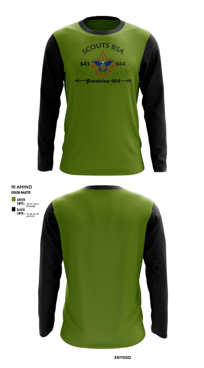 BSA Scouts 30546872 Long Sleeve Performance Shirt - 1