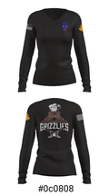 626 Field Feeding Company 43202804 Women's Long Sleeve V-neck Shirt - 36