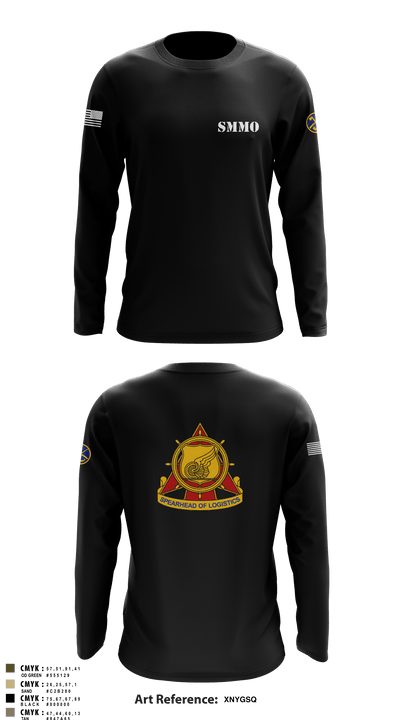 WVARNG Surface Maintenance Management Office 36945793 Long Sleeve Performance Shirt - 2