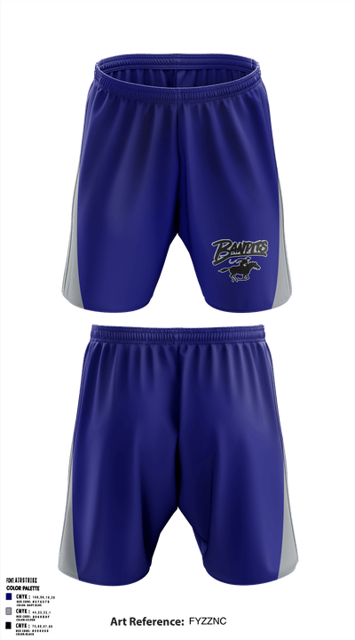 Bandits 5286641 Athletic Shorts With Pockets - 1