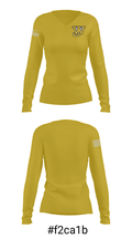 James Wood High School Basketball 32961605 Women's Long Sleeve V-neck Shirt - 20