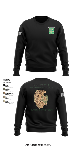 Crew Neck Sweatshirt, , Army, Teamtime, Team time, sublimation, custom sports apparel, team uniforms, spirit wear, spiritwear, sports uniforms, custom shirts, team store, custom team store, fundraiser sports, apparel fundraiser