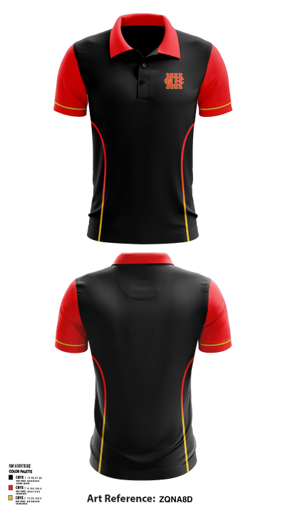 North College Hill High School Basketball 13999422 Short Sleeve Performance Polo - 36