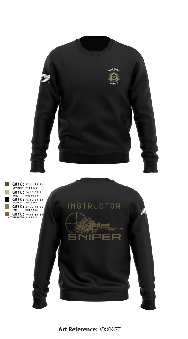 Crew Neck Sweatshirt, Sniper, Police, Teamtime, Team time, sublimation, custom sports apparel, team uniforms, spirit wear, spiritwear, sports uniforms, custom shirts, team store, custom team store, fundraiser sports, apparel fundraiser