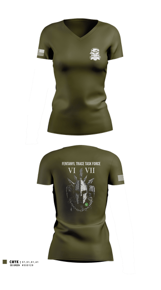 Women's Short Sleeve Vneck Shirt, FTTF, Police, Teamtime, Team time, sublimation, custom sports apparel, team uniforms, spirit wear, spiritwear, sports uniforms, custom shirts, team store, custom team store, fundraiser sports, apparel fundraiser