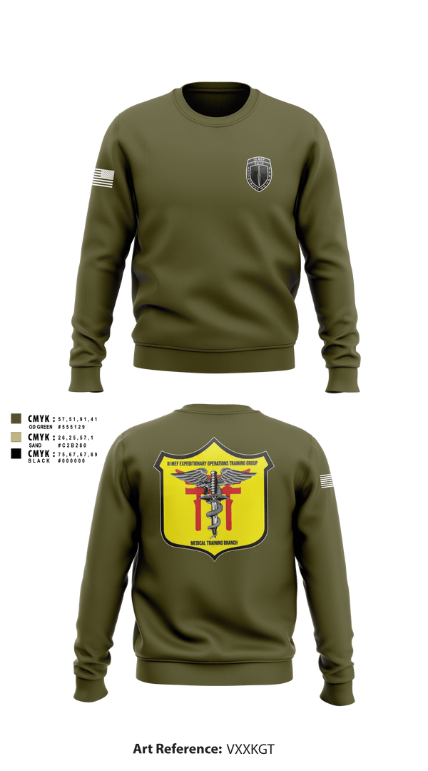 Crew Neck Sweatshirt, , Marines, Teamtime, Team time, sublimation, custom sports apparel, team uniforms, spirit wear, spiritwear, sports uniforms, custom shirts, team store, custom team store, fundraiser sports, apparel fundraiser