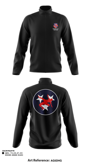 Fleece Jacket, Tennessee Aau Wrestling, Wrestling, Teamtime, Team time, sublimation, custom sports apparel, team uniforms, spirit wear, spiritwear, sports uniforms, custom shirts, team store, custom team store, fundraiser sports, apparel fundraiser