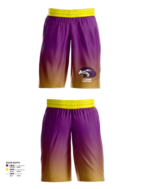 Womens Basketball Shorts, J C Harmon High School Basketball, Women's Basketball, Teamtime, Team time, sublimation, custom sports apparel, team uniforms, spirit wear, spiritwear, sports uniforms, custom shirts, team store, custom team store, fundraiser sports, apparel fundraiser