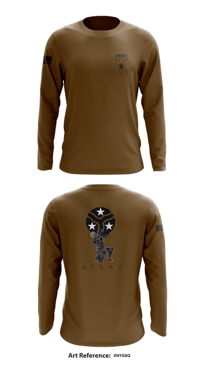 Bastard PLT 55747802 Long Sleeve Performance Shirt - 2