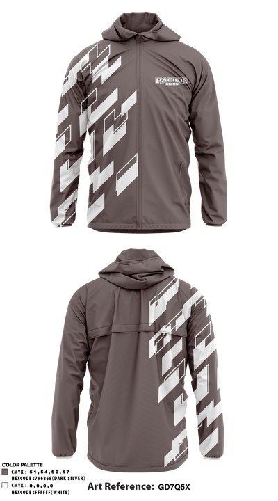 Pacific Union Elementary School 14992964 Windbreaker - 1