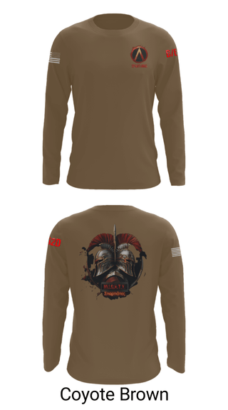 Long Sleeve Performance Shirt, , Army, Teamtime, Team time, sublimation, custom sports apparel, team uniforms, spirit wear, spiritwear, sports uniforms, custom shirts, team store, custom team store, fundraiser sports, apparel fundraiser
