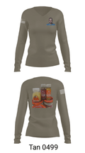 ALPHA BATTERY 2-116 FAR 52826459 Women's Long Sleeve V-neck Shirt - 41