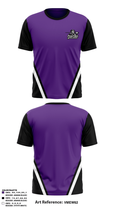 Baldwin High School 30634360 Short Sleeve Performance Shirt - 1