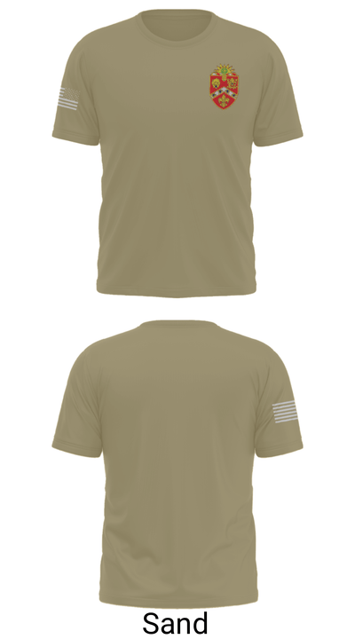HHB 3rd Battalion, 3rd Field Artillery 61548411 Short Sleeve Performance Shirt - 36