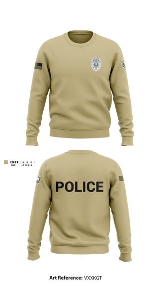 Crew Neck Sweatshirt, TAYLORSVILLE POLICE, Police, Teamtime, Team time, sublimation, custom sports apparel, team uniforms, spirit wear, spiritwear, sports uniforms, custom shirts, team store, custom team store, fundraiser sports, apparel fundraiser
