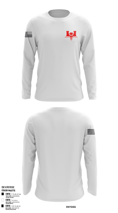 302nd EN CO 64266225 Long Sleeve Performance Shirt - 4