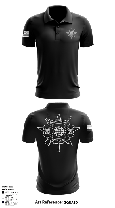 422 CA BN 45970215 Short Sleeve Performance Polo - 4