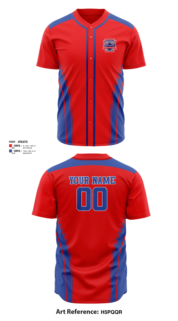 Full Button Baseball Jersey, Illinois District 11 Little League, Baseball, Teamtime, Team time, sublimation, custom sports apparel, team uniforms, spirit wear, spiritwear, sports uniforms, custom shirts, team store, custom team store, fundraiser sports, apparel fundraiser