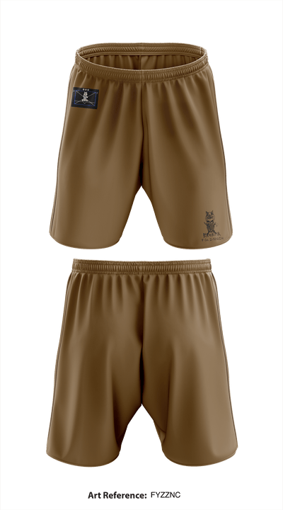 Fox Company, 2-506IN, 3rd Brigade 101st Airborne Division 65675206 Athletic Shorts With Pockets - 1