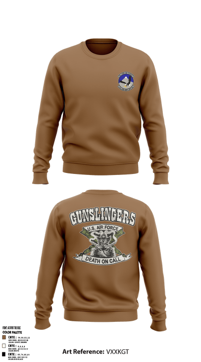 13th Air Support Operations Squadron 89640163 Crew Neck Sweatshirt - 3
