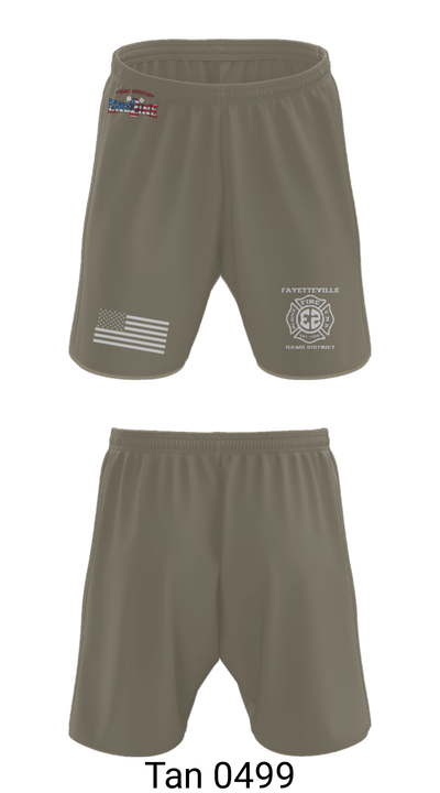 Fayetteville Fire Department Station 2 7594023 Athletic Shorts With Pockets - 29