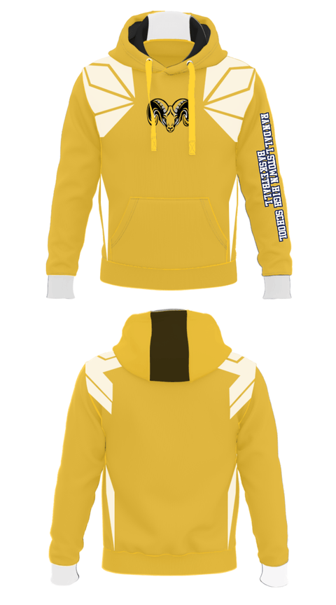 Hoodie, Randallstown High School Basketball, Men's Basketball, Teamtime, Team time, sublimation, custom sports apparel, team uniforms, spirit wear, spiritwear, sports uniforms, custom shirts, team store, custom team store, fundraiser sports, apparel fundraiser
