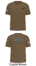 22 Halos 54349080 Short Sleeve Performance Shirt - 32