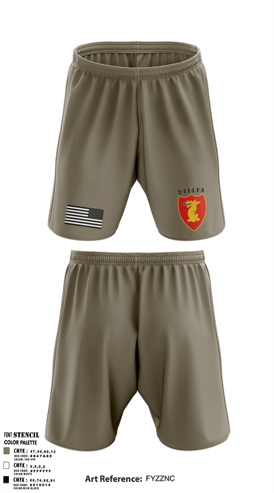 2-114 FA 35913271 Athletic Shorts With Pockets - 4