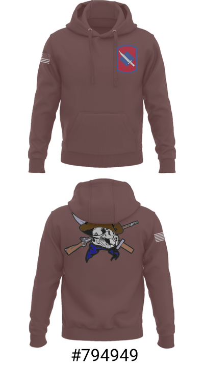 2-153 Infantry Battalion, Intel Section/S2 58885327 Hoodie - 43