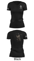 B-Troop 1/11 ACR 72501441 Women's Short Sleeve V-neck Shirt - 20