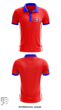 Highlands High School Football 28187796 Short Sleeve Performance Polo - 1