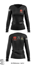 CMLP41 48088874 Women's Long Sleeve V-neck Shirt - 1