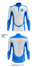 Foothills Area YMCA Swimming 18108135 Quarter Zip Jacket - 1