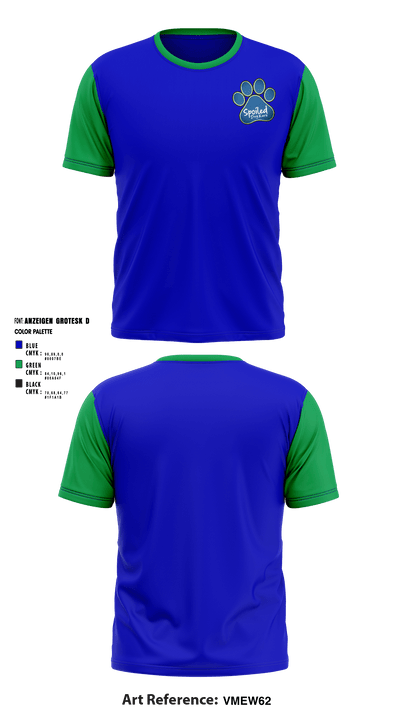 Spoiled Dog Kare 42692065 Short Sleeve Performance Shirt - 1