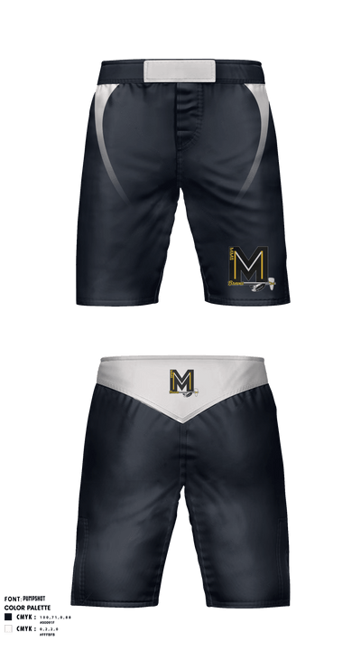 Braves 71117242 Fight Shorts - 1
