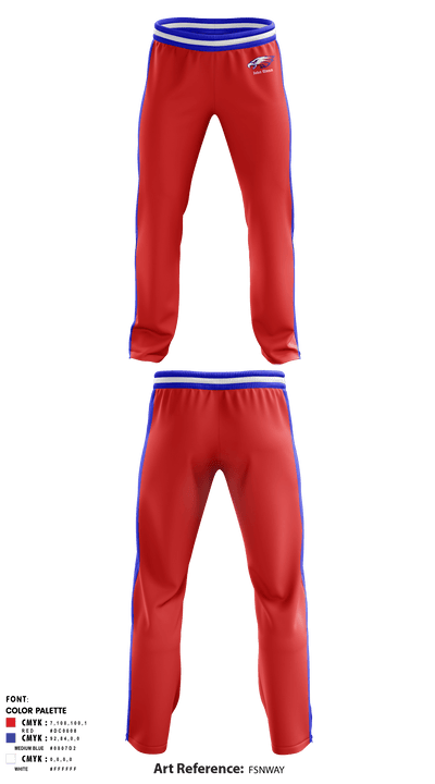 John Glenn High School Soccer 1068899 Sweatpants - 1