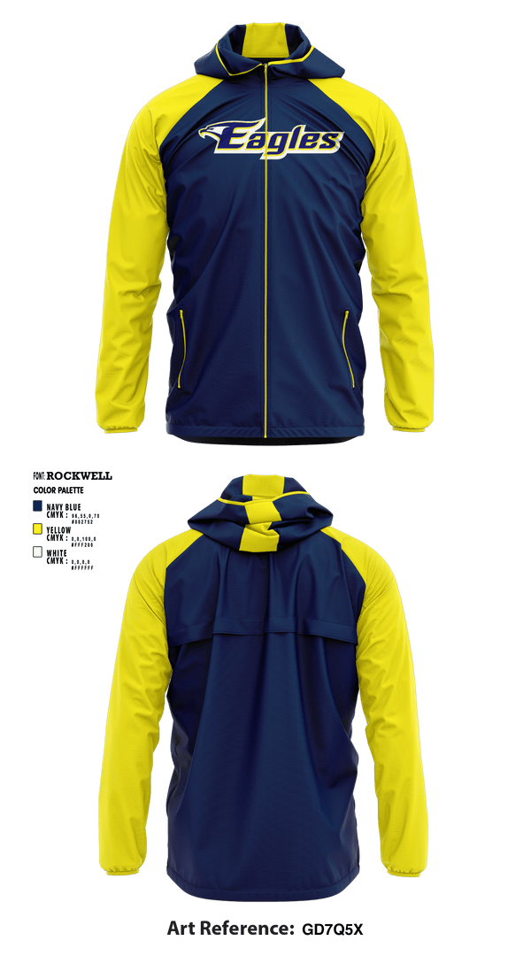 Windbreaker, El Segundo Eagles, Softball, Teamtime, Team time, sublimation, custom sports apparel, team uniforms, spirit wear, spiritwear, sports uniforms, custom shirts, team store, custom team store, fundraiser sports, apparel fundraiser