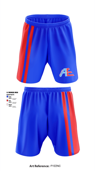 Athletic Shorts With Pockets, Austin-East Magnet High School Volleyball, Men's Volleyball, Teamtime, Team time, sublimation, custom sports apparel, team uniforms, spirit wear, spiritwear, sports uniforms, custom shirts, team store, custom team store, fundraiser sports, apparel fundraiser