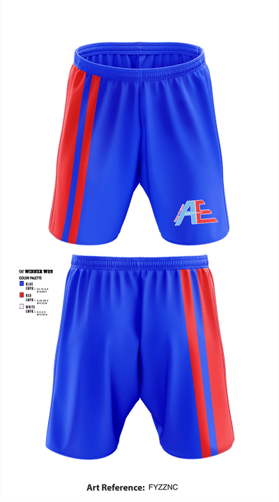Austin-East Magnet High School Volleyball 94473569 Athletic Shorts With Pockets - 1