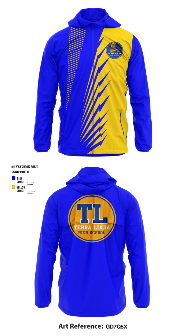 Windbreaker, Terra Linda High School Softball, Softball, Teamtime, Team time, sublimation, custom sports apparel, team uniforms, spirit wear, spiritwear, sports uniforms, custom shirts, team store, custom team store, fundraiser sports, apparel fundraiser