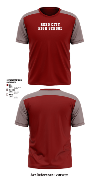 Short Sleeve Performance Shirt, Reed City High School, Spirit Store, Teamtime, Team time, sublimation, custom sports apparel, team uniforms, spirit wear, spiritwear, sports uniforms, custom shirts, team store, custom team store, fundraiser sports, apparel fundraiser